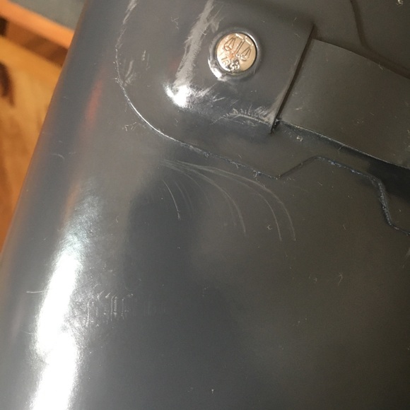 Dark grey hunter boots 7 - Picture 5 of 8